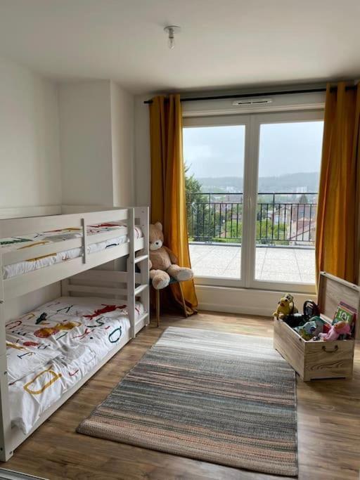 Appartement 3P Gare Terrasse Et Parking Prive Franconville  Extérieur photo
